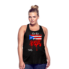 De La Sangre Women's Flowy Tank Top by Bella - black