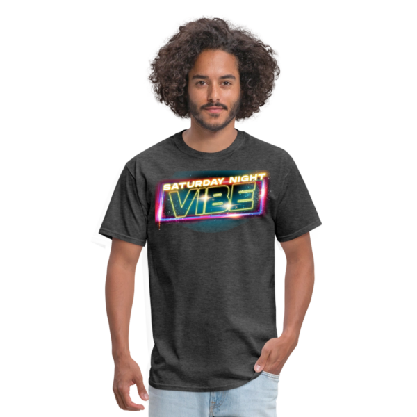 VIBE Unisex Classic T-Shirt - heather black